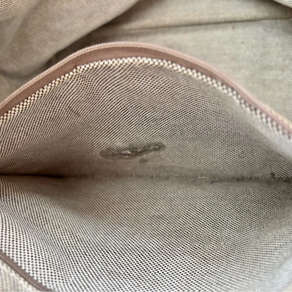 Dooney & Bourke denim Shoulder Bag with Monogram